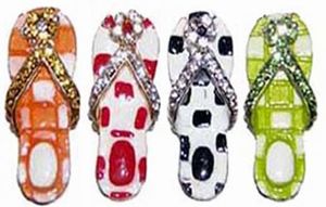 Check Sandal Pendants