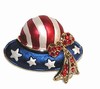 Hat w/Crystal bow