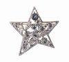 Clear crystal star