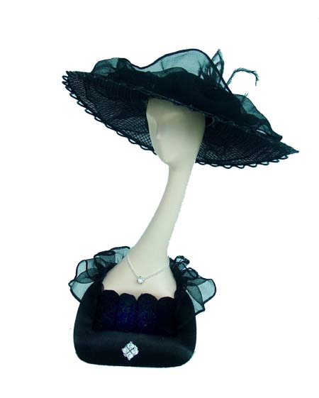Black Hat Earring Holder